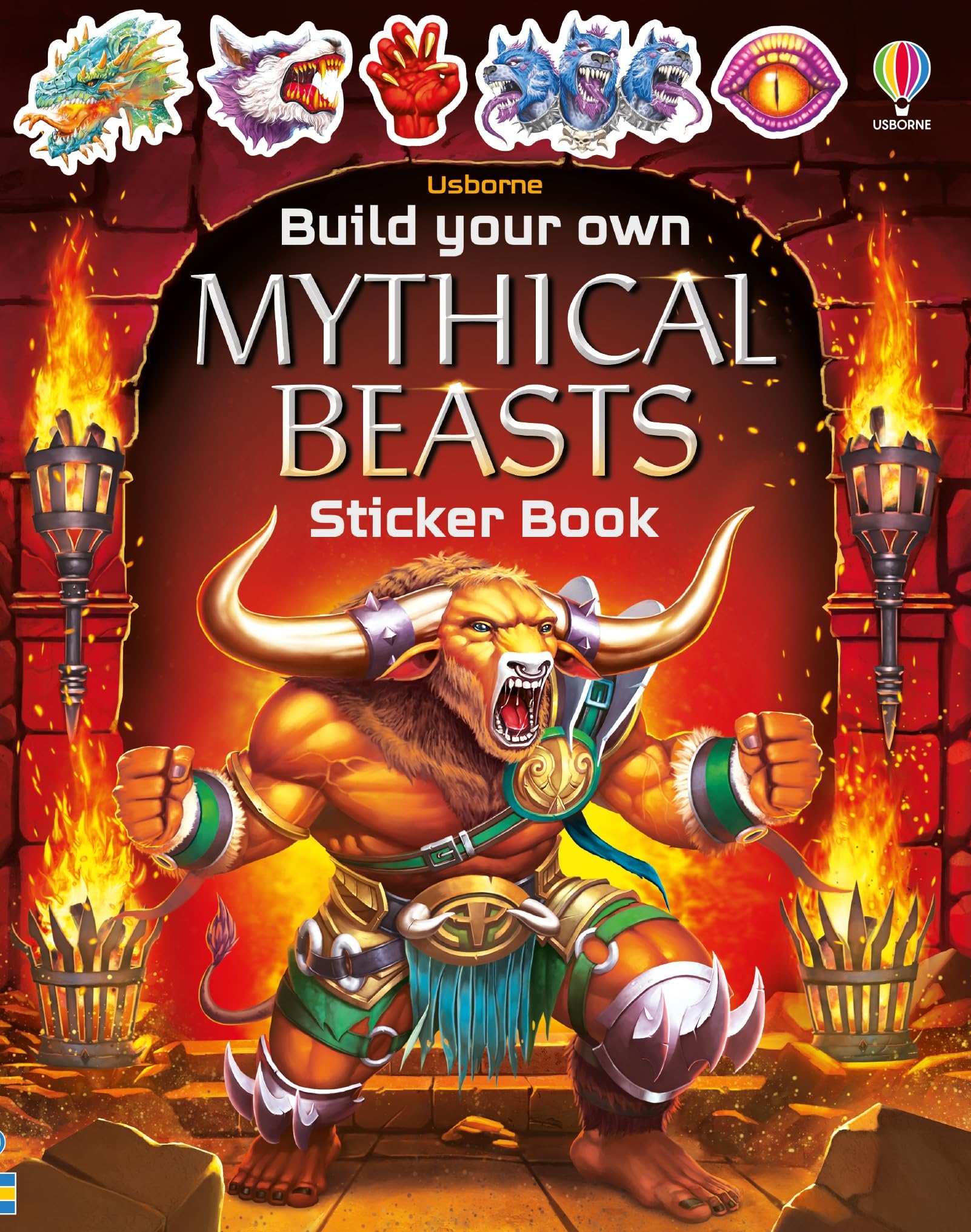 Build Your Own Mythical Beasts (Build Your Own Sticker Book),New