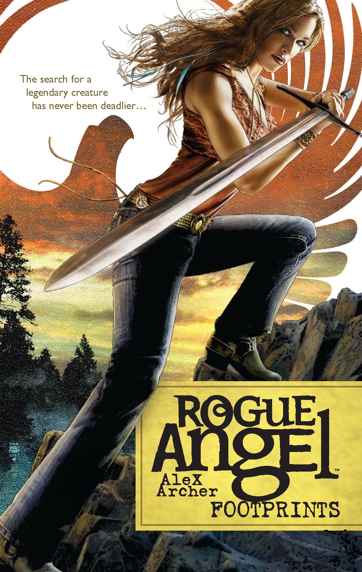 Footprints (Rogue Angel #20),Used