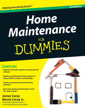 Home Maintenance For Dummies,New
