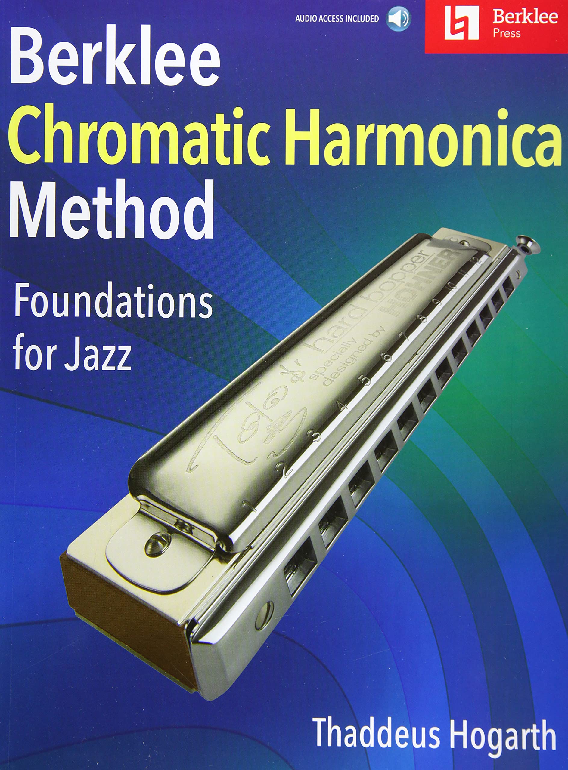 Berklee Chromatic Harmonica Method Foundations for Jazz Book/Online Audio,Used