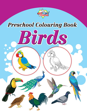 Preschool Colouring Book Birds Pb English