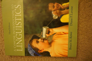 A Concise Introduction to Linguistics (3rd Edition),Used