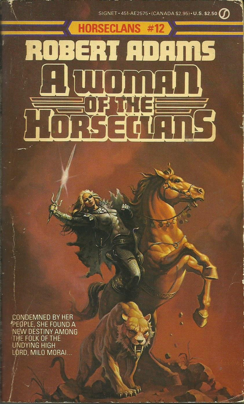 A Woman Of The Horseclans (Horseclans, No. 12)-used