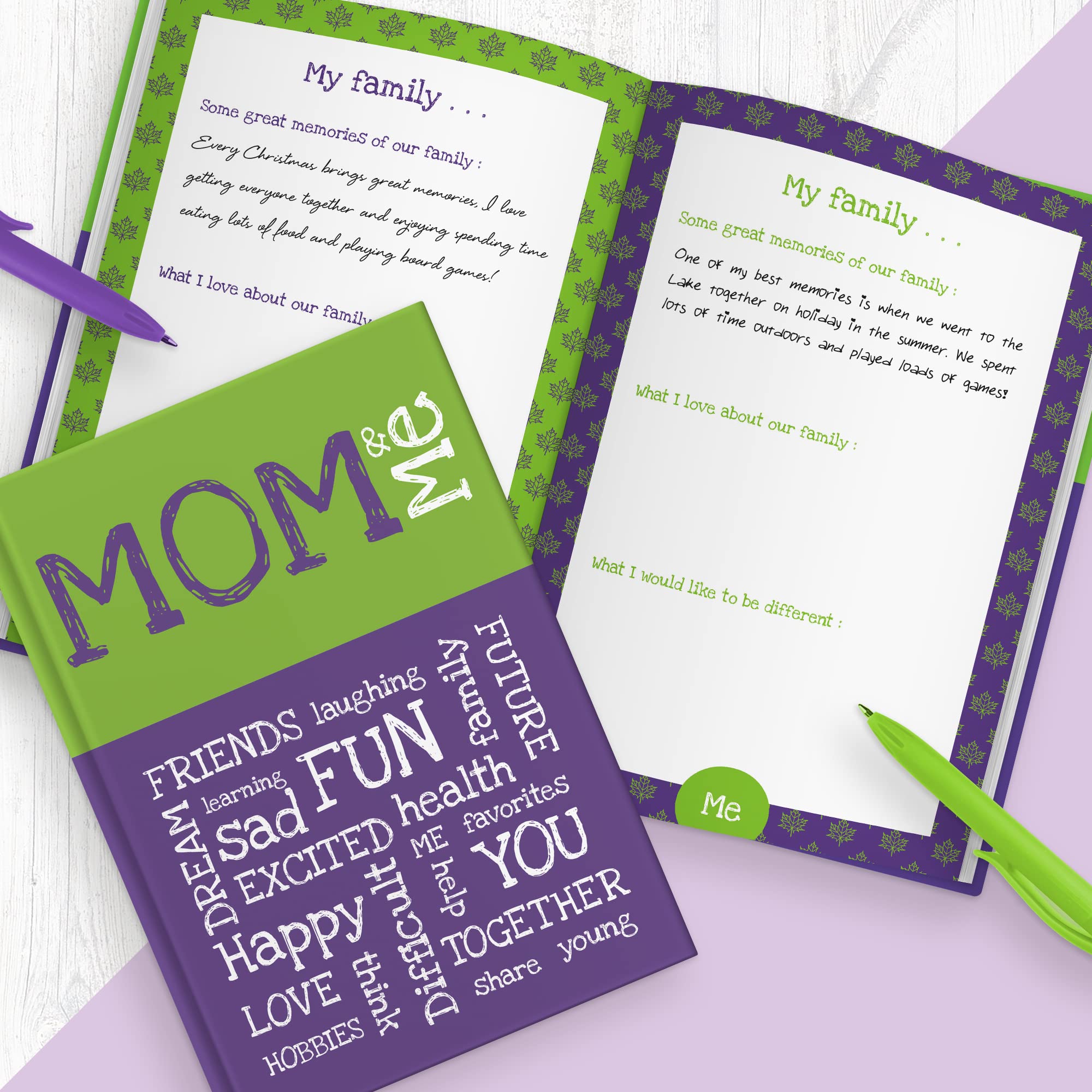 Mom & Me: Interactive Journal for Children & Mothers,Used