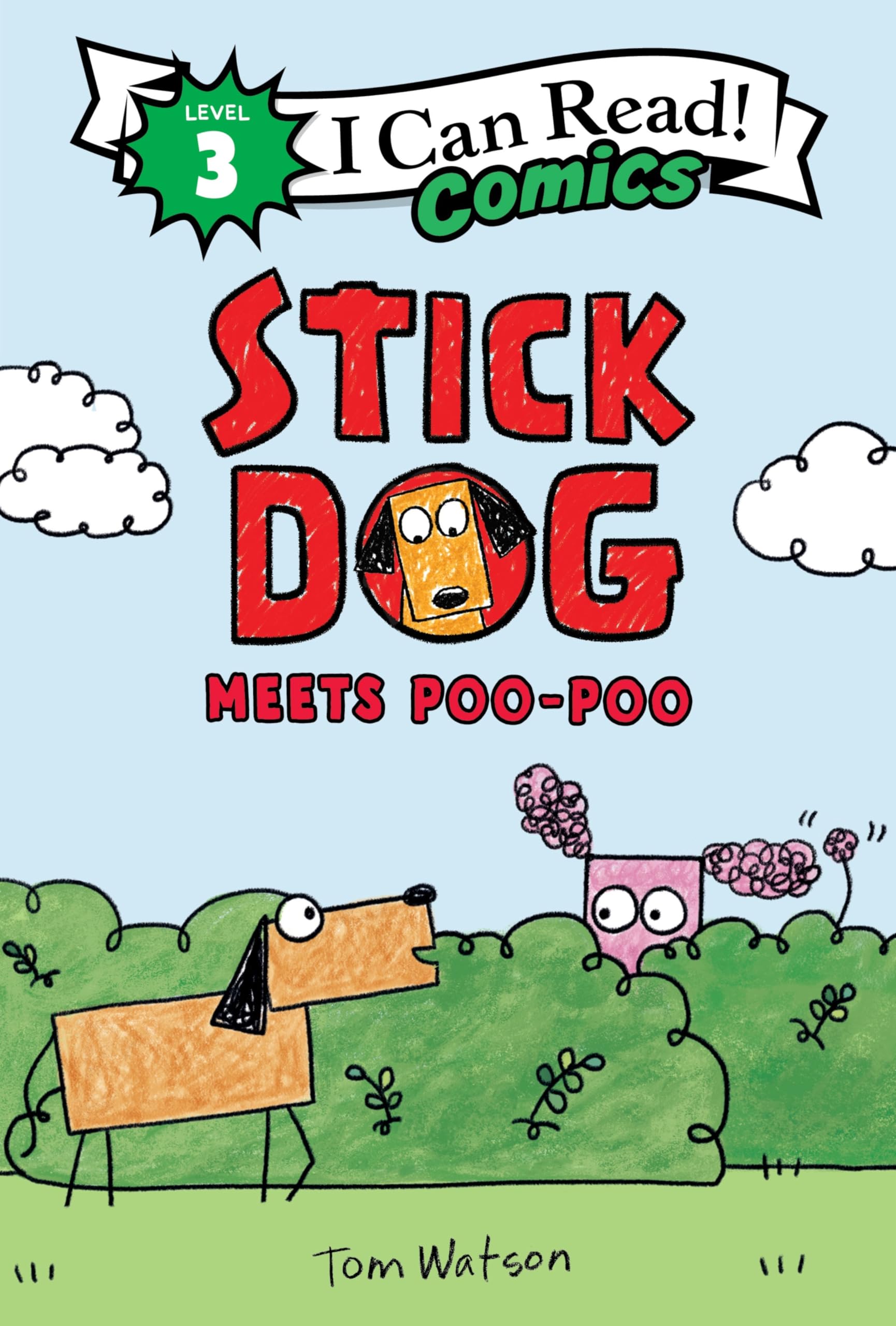 Stick Dog Meets PooPoo (I Can Read Comics Level 3)