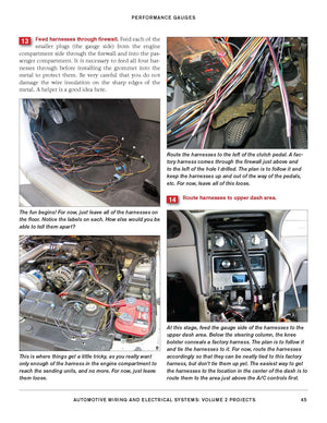 Automotive Wiring & Electrical Sys Vol.2: Projects (Workbench),New
