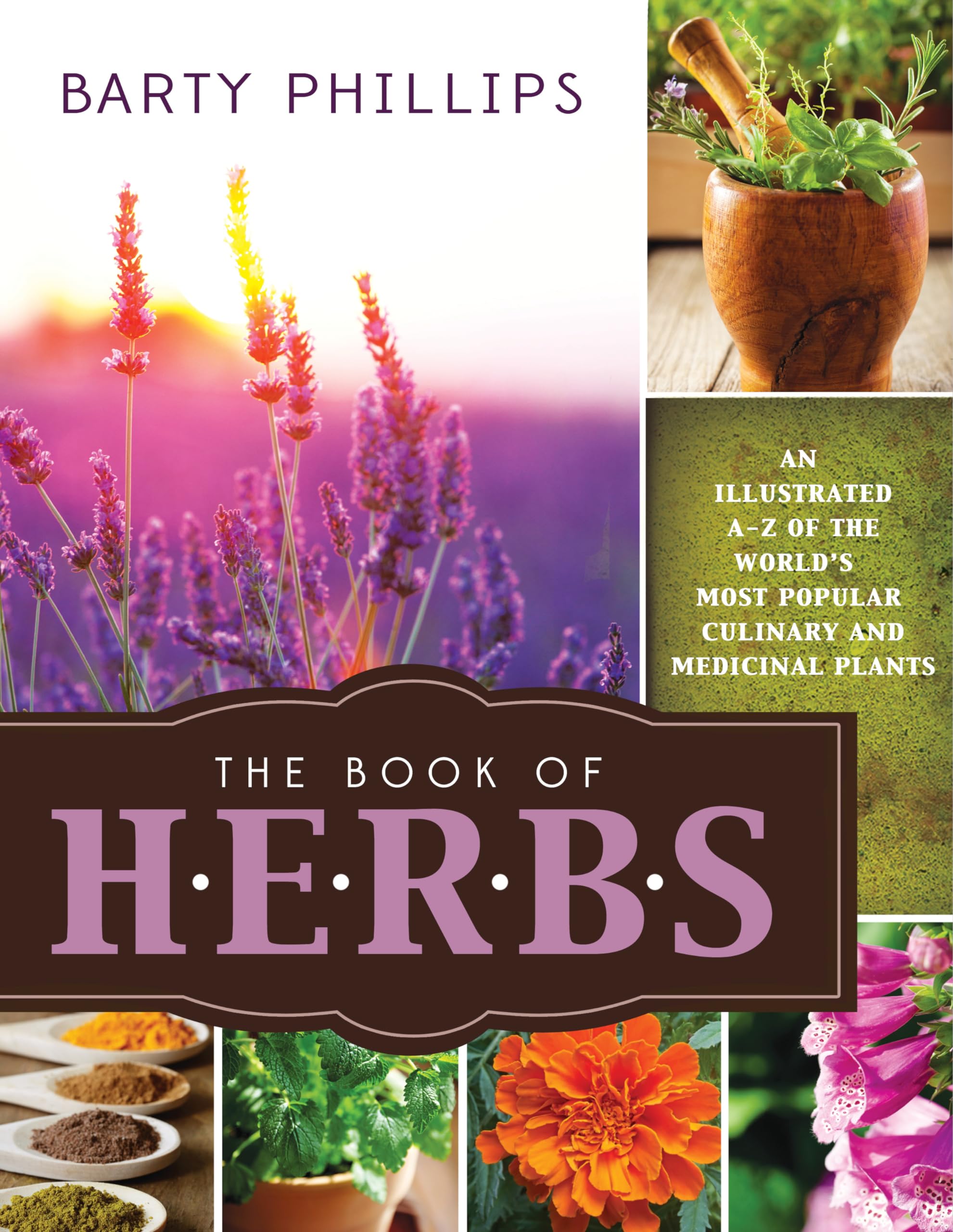 Book of Herbs: An Illustrated AZ of the World's Most Popular Culinary and Medicinal Plants,Used