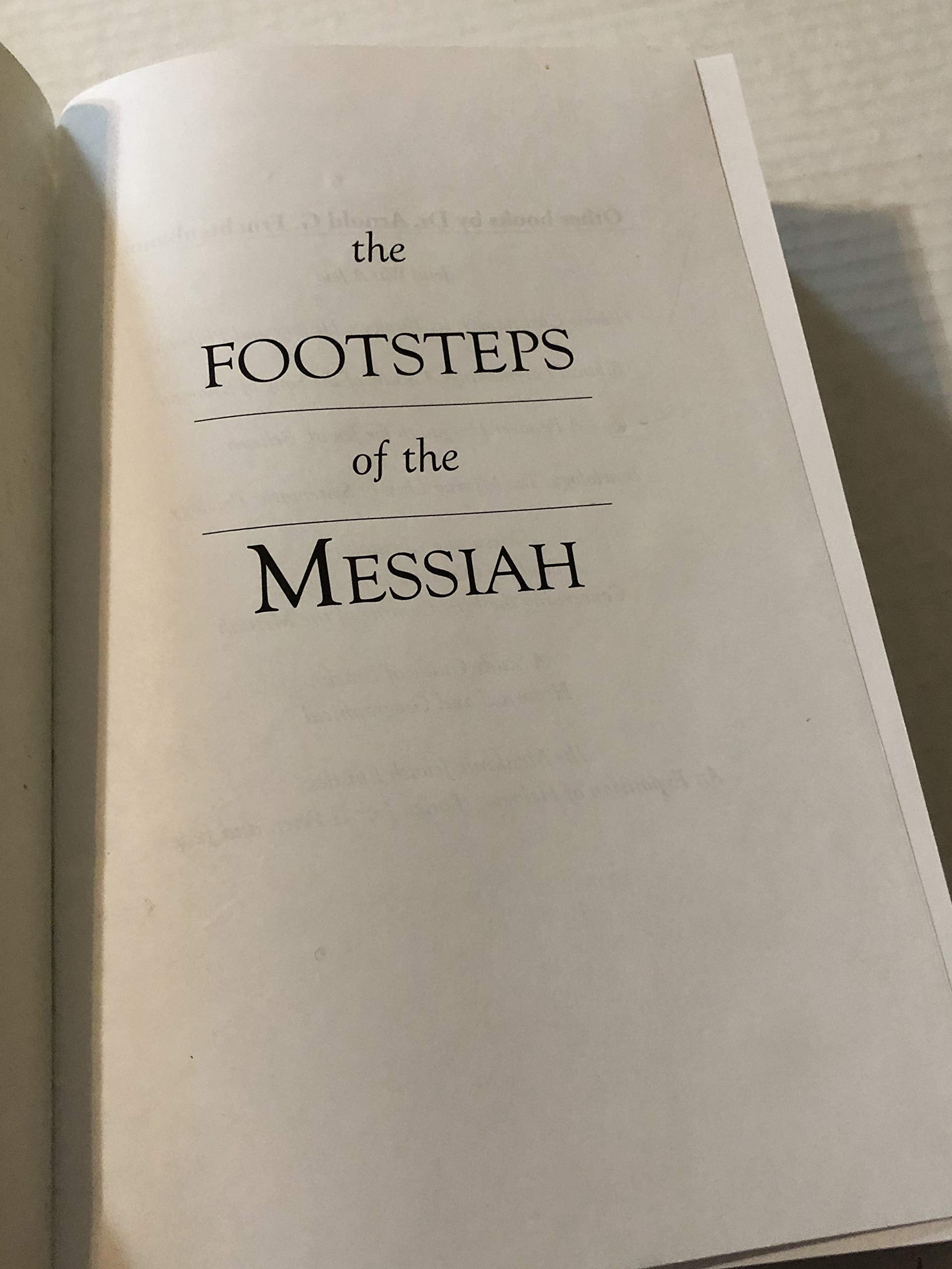 Ariel Ministries Footsteps of the Messiah Book - Insightful Biblical Exploration