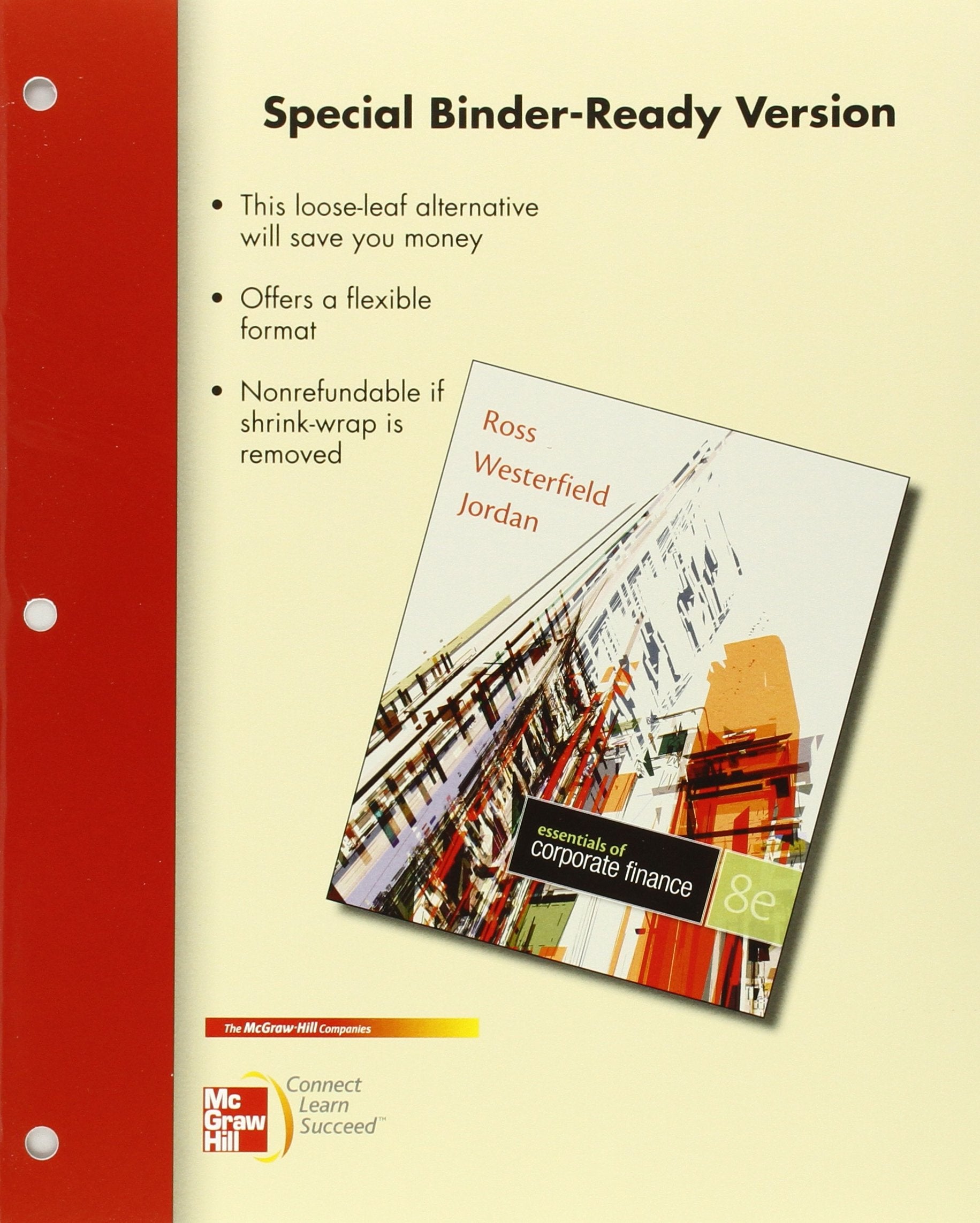 Loose Leaf for Essentials of Corporate Finance,Used