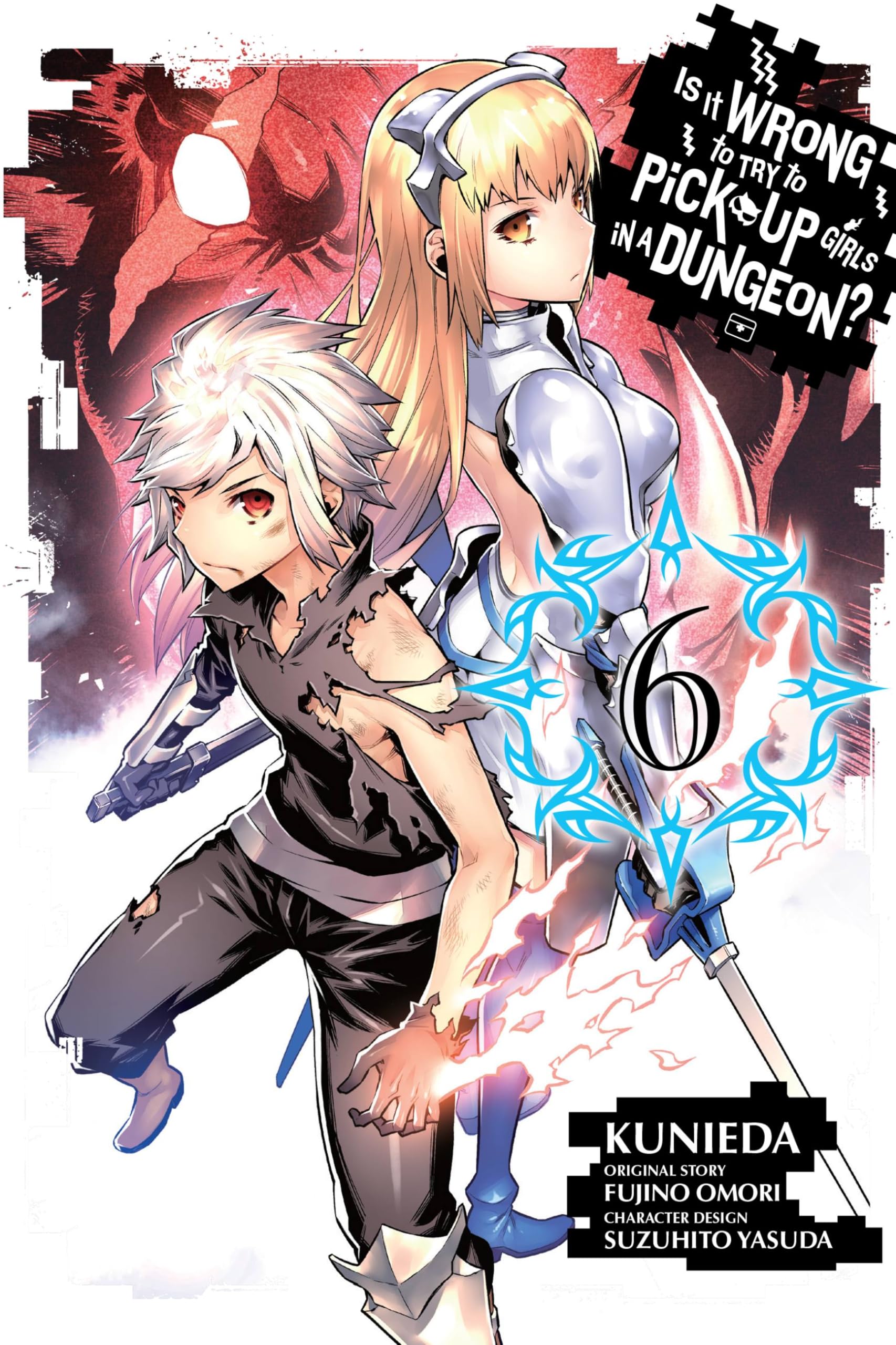 Is It Wrong to Try to Pick Up Girls in a Dungeon?, Vol. 6 (manga) (Is It Wrong to Try to Pick Up Girls in a Dungeon? Memoria Fre,Used
