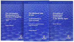 Walter Ullmann on Medieval Political Theory  3 Volumes (Routledge Revivals) (Routledge Revivals: Walter Ullmann on Medieval Pol,New