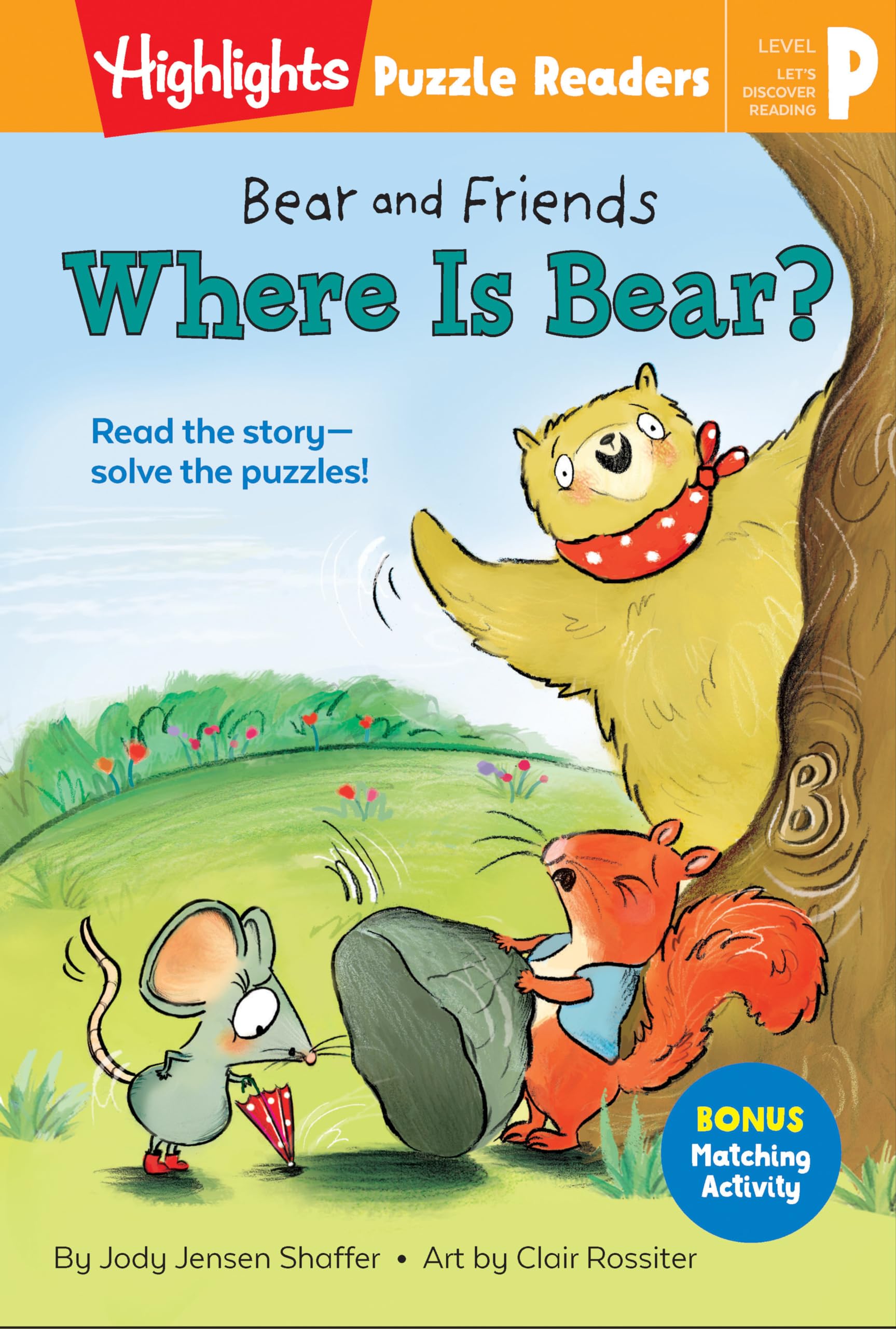 Bear and Friends: Where Is Bear? (Highlights Puzzle Readers),Used