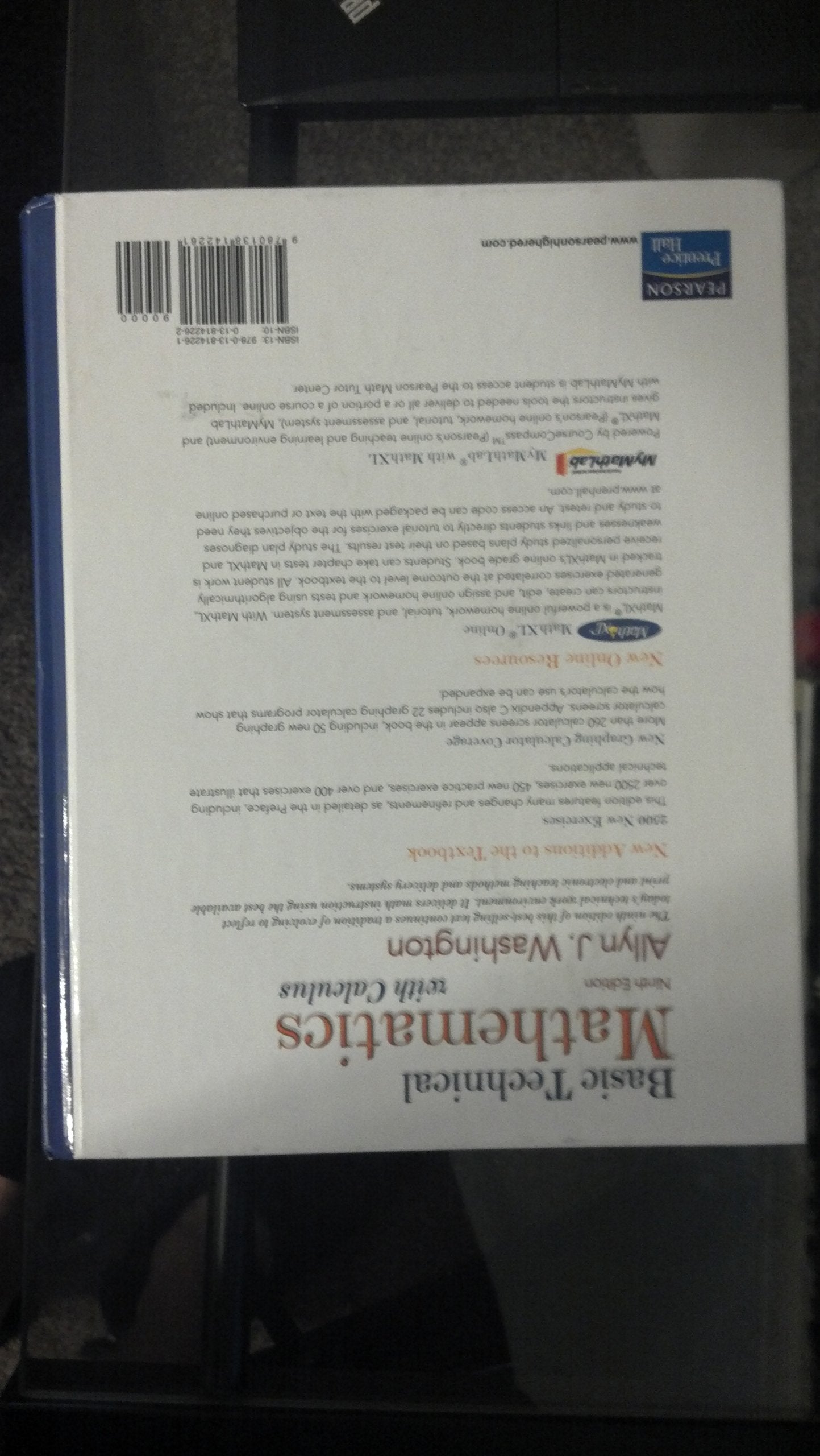Basic Technical Mathematics with Calculus,Used