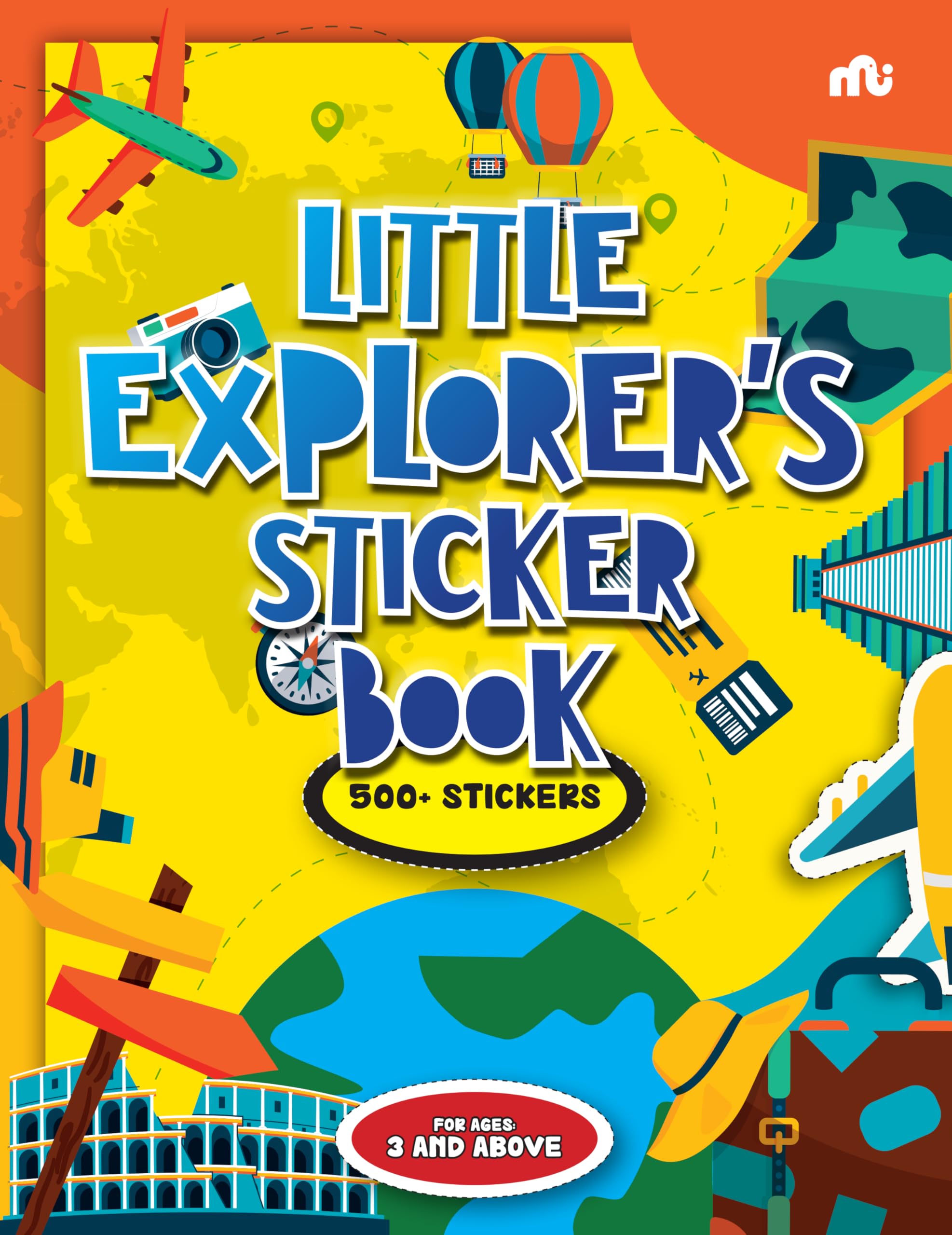 Little ExplorerS Sticker Book 500+ Stickers