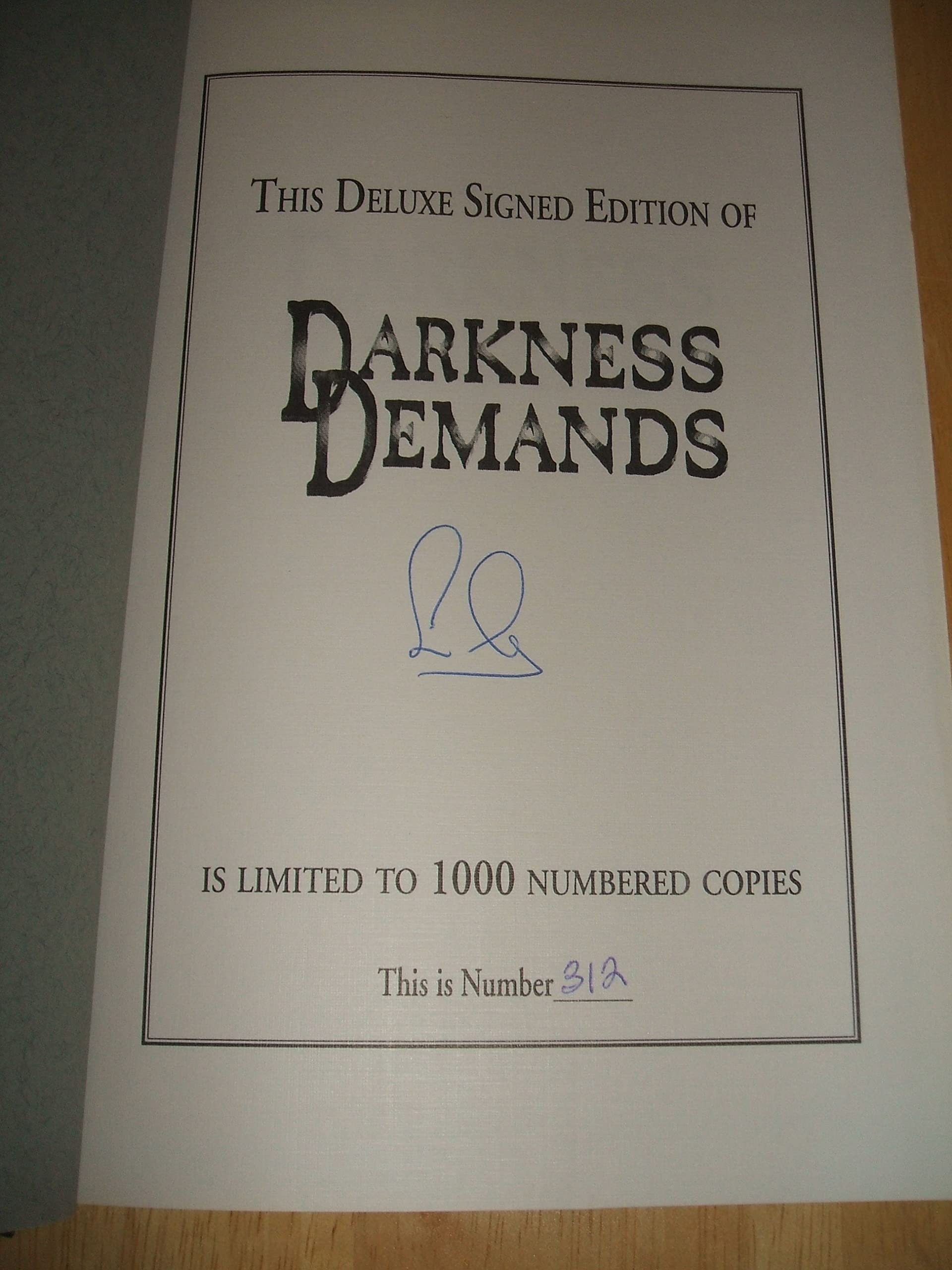 Darkness Demands,Used