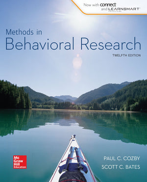 Looseleaf for Methods in Behavioral Research,Used