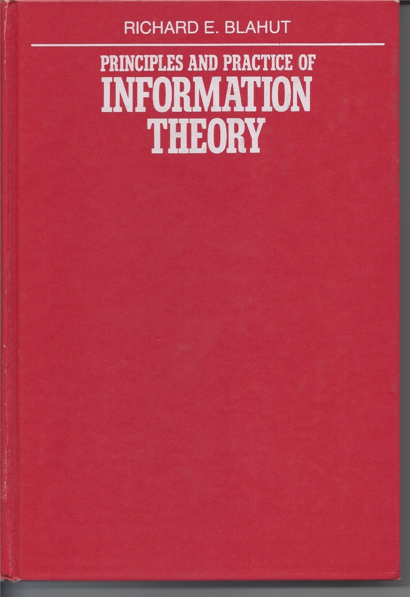 Principles And Practice Of Information Theory-used