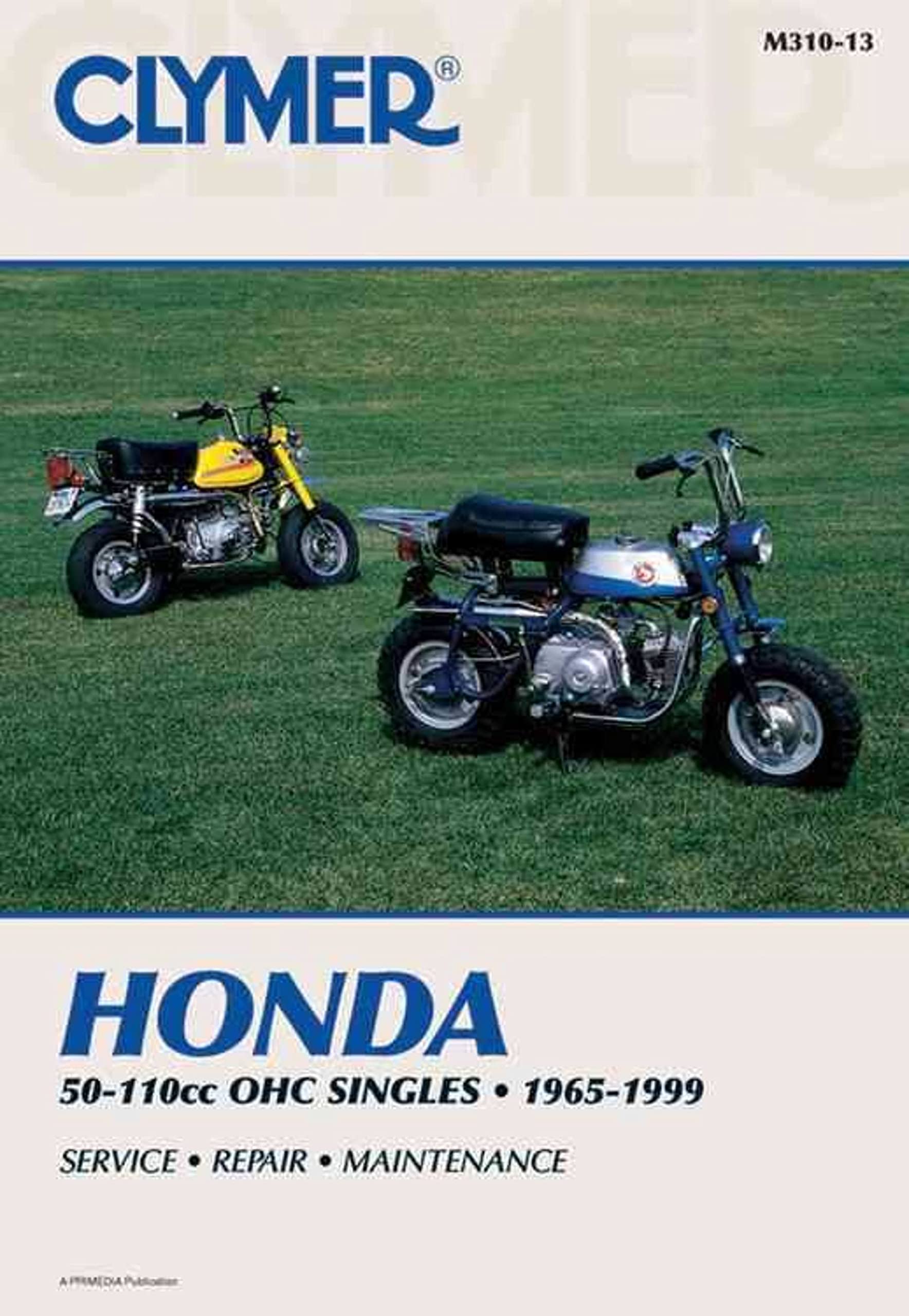 Clymer Honda 50110cc OHC Singles, 19651999: Service, Repair, Maintenance (Clymer Motorcycle),Used