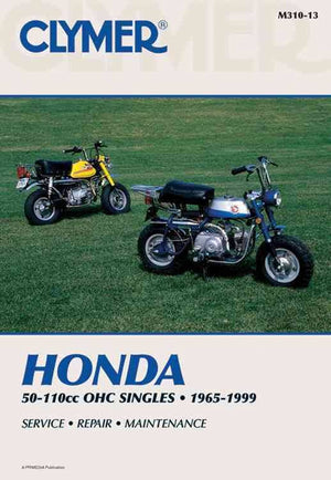 Clymer Honda 50110cc OHC Singles, 19651999: Service, Repair, Maintenance (Clymer Motorcycle),Used