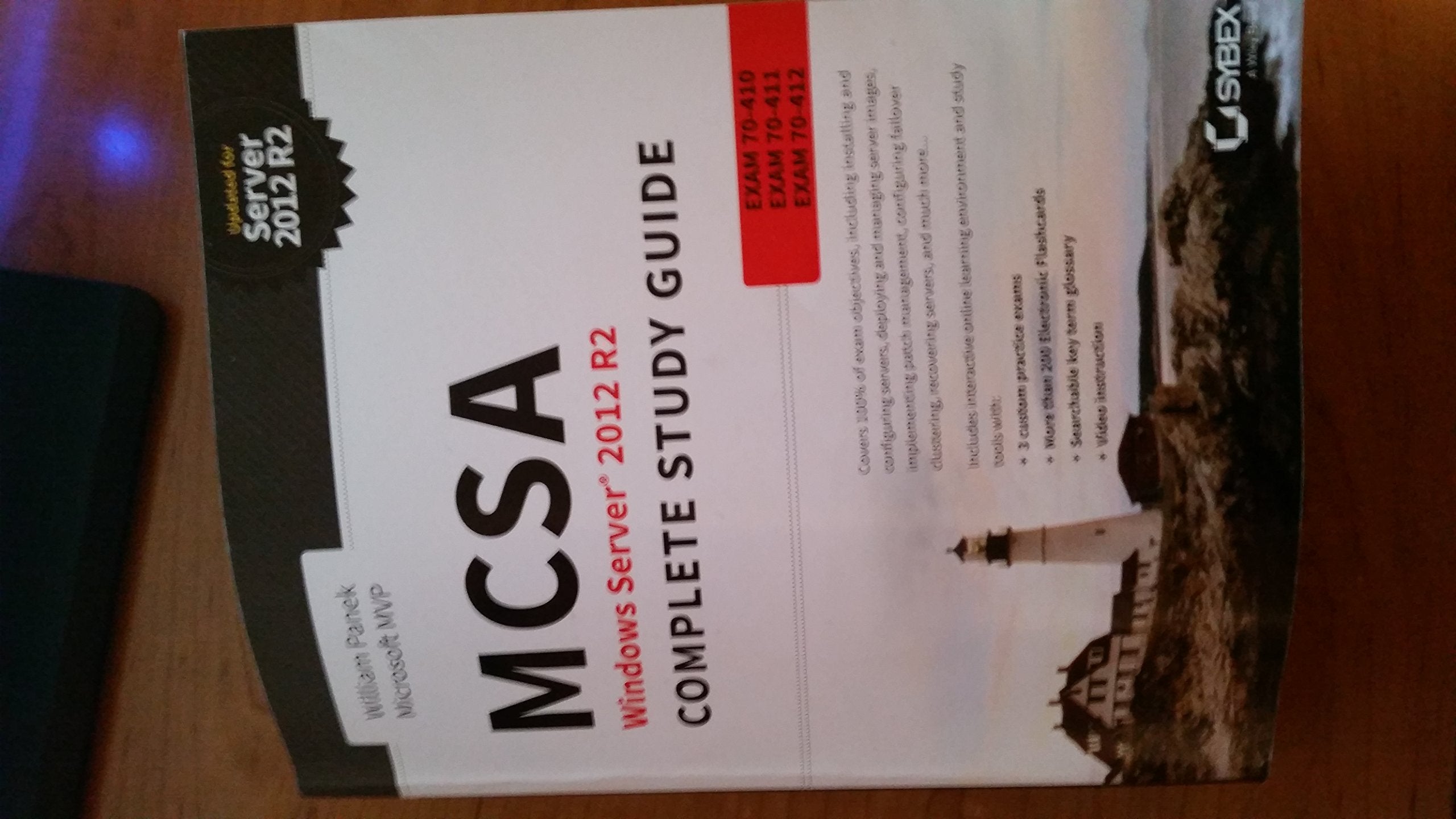MCSA Windows Server 2012 R2 Complete Study Guide: Exams 70410, 70411, 70412,Used