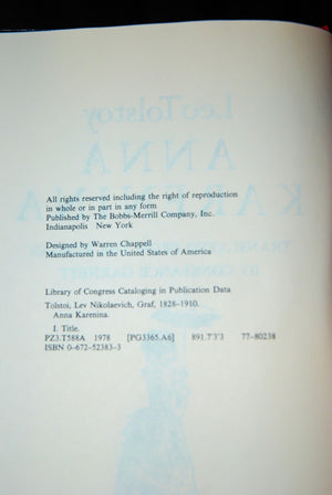 Anna Karenina (English and Russian Edition),Used