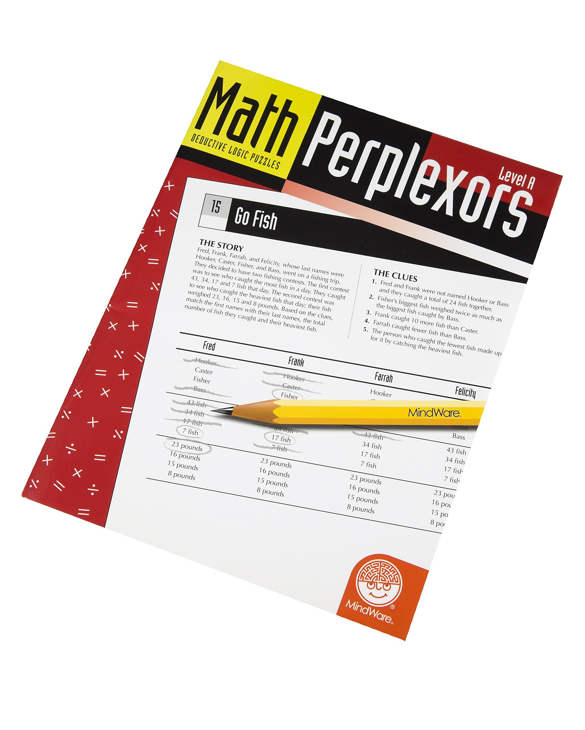Mindware Math Perplexors: Level A,Used