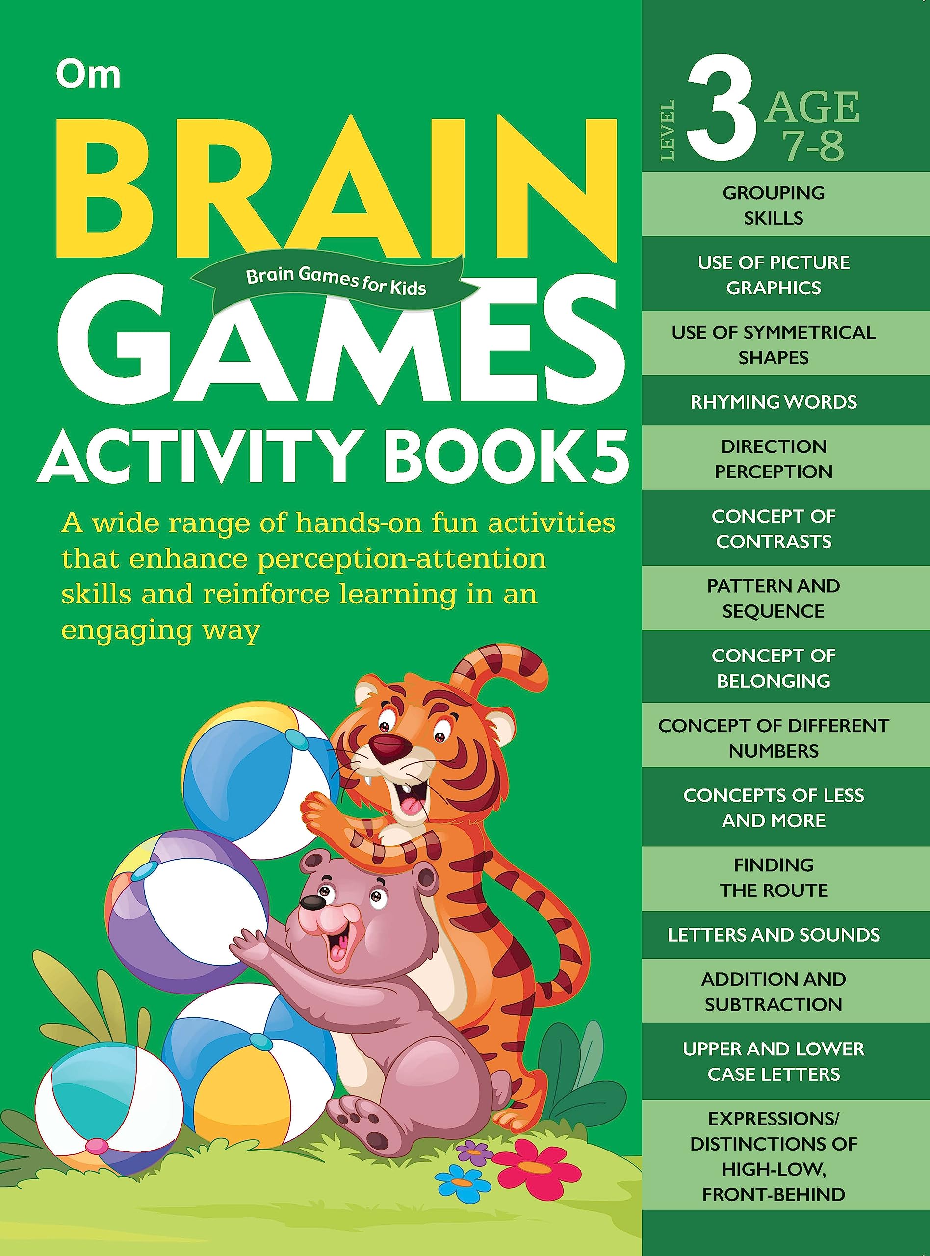 Activity Book: Brain Games For Kids - Brain Games Activity Book Level 3 - Book-5