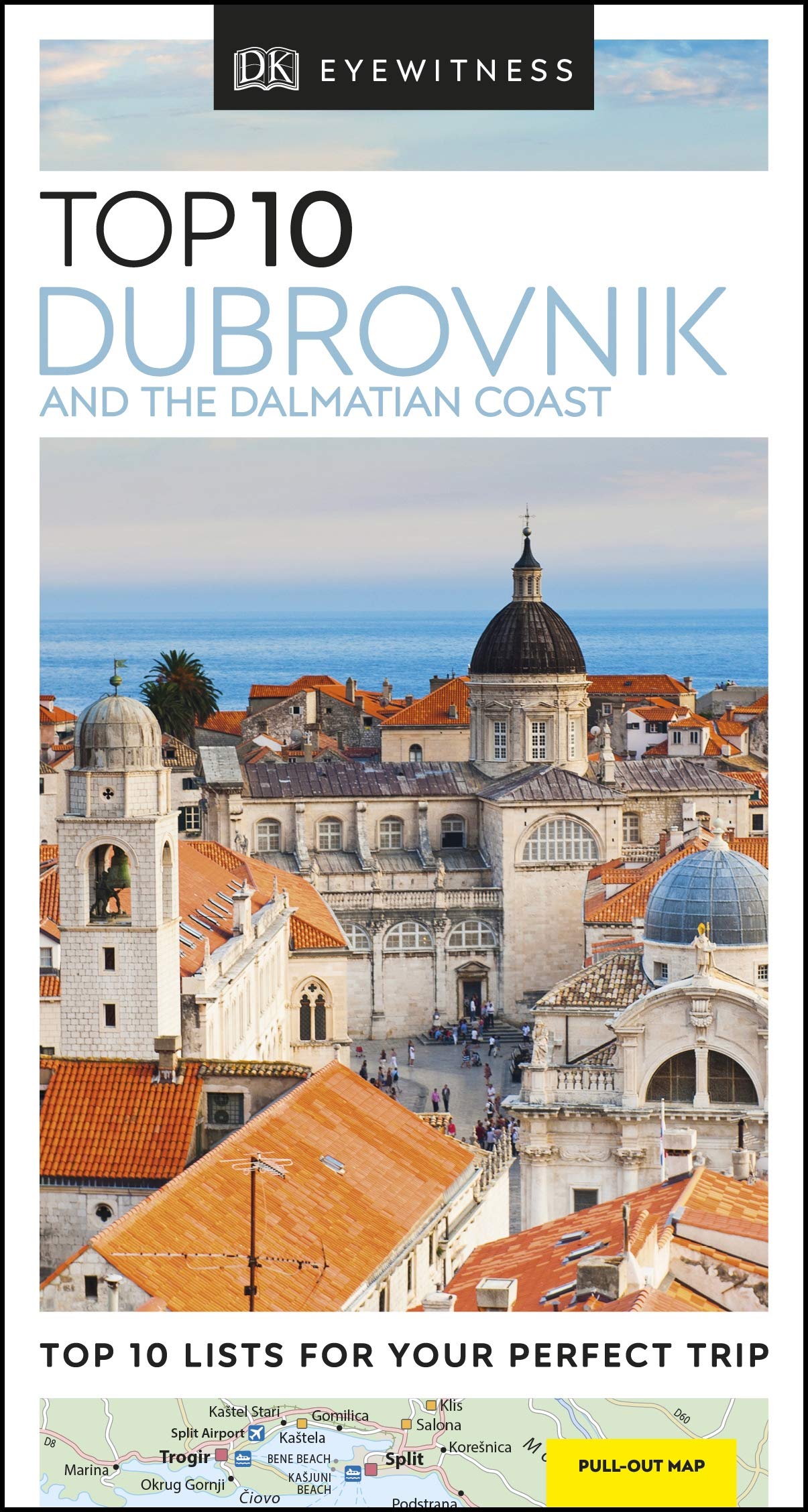 DK Eyewitness Top 10 Dubrovnik and the Dalmatian Coast (Pocket Travel Guide),Used