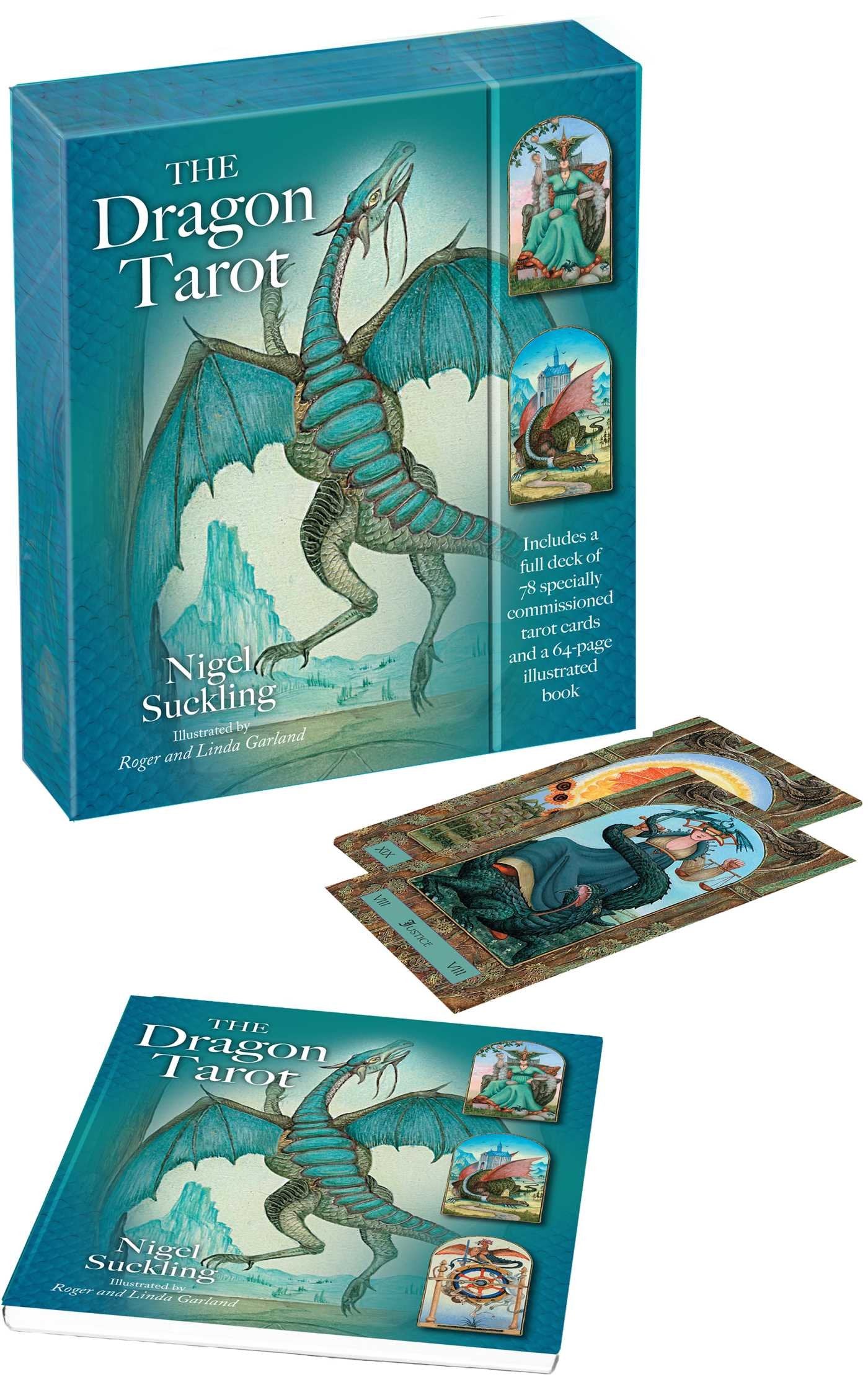 The Dragon Tarot: Includes a full deck of 78 specially commissioned tarot cards and a 64page illustrated book,Used