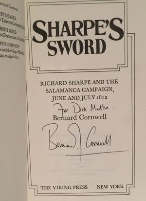 Sharpe'S Sword,New