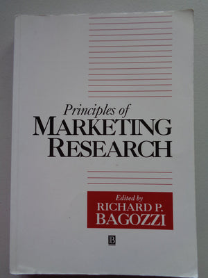 Principles of Marketing Research,Used