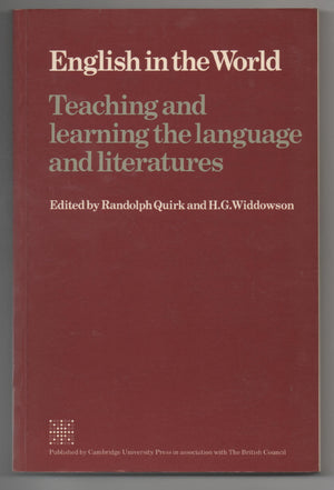 English in the World: Teaching and Learning the Language and Literatures,Used