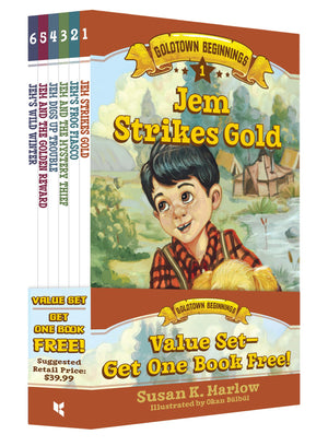 Goldtown Beginnings 6book SET,Used