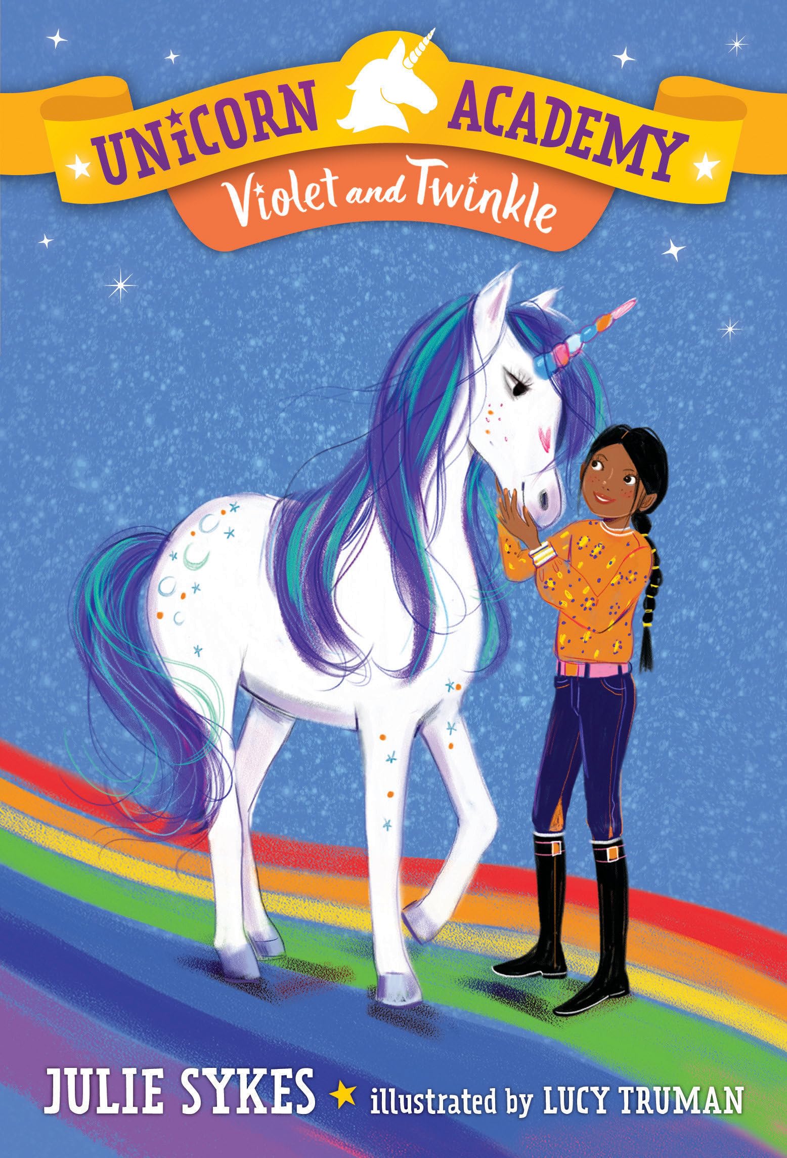 Unicorn Academy #11: Violet and Twinkle,Used