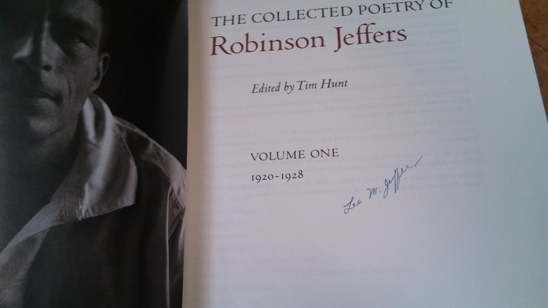 The Collected Poetry Of Robinson Jeffers: Volume One: 19201928 (Volume 1),New