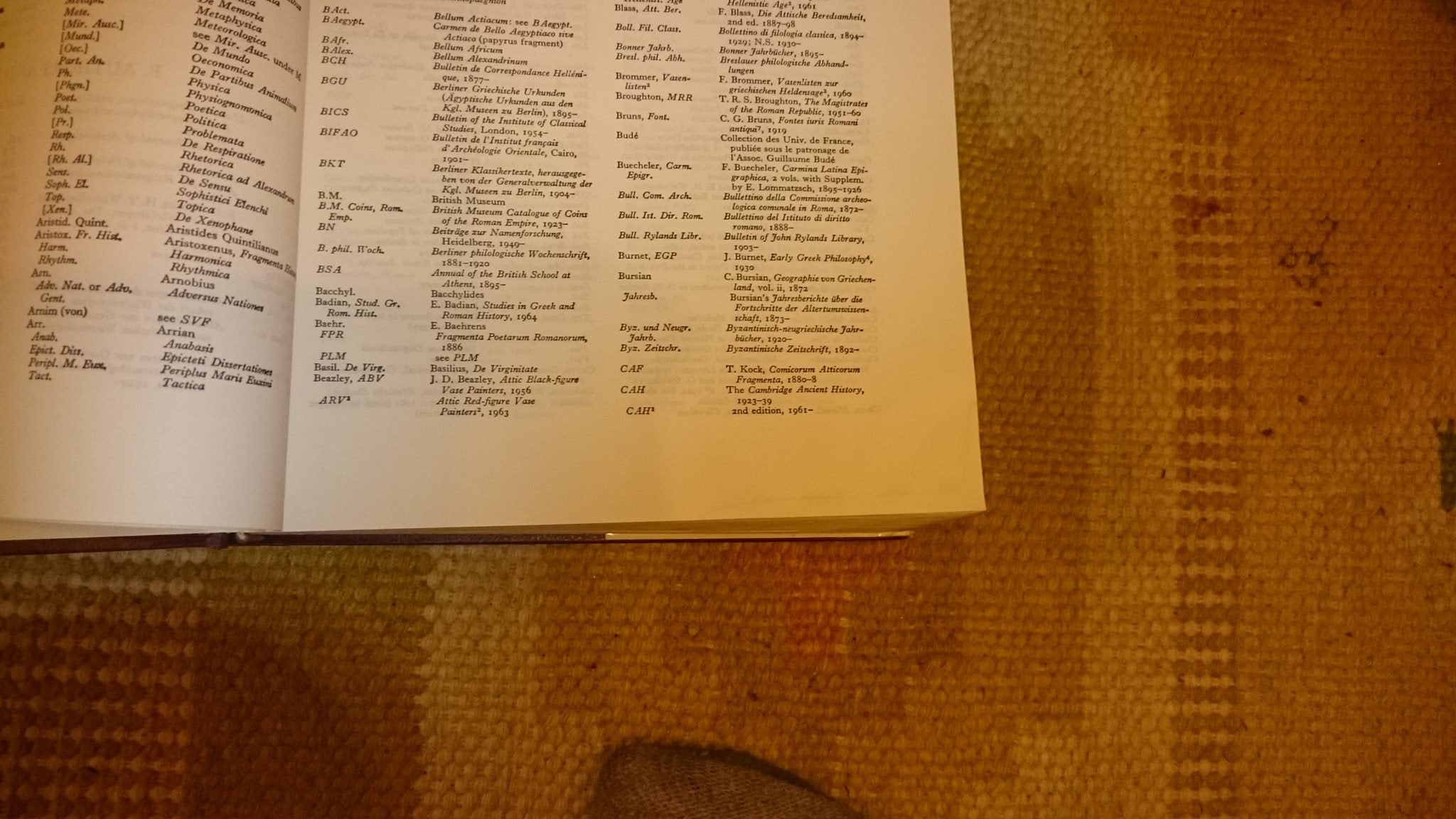 The Oxford Classical Dictionary, 2nd Edition,New