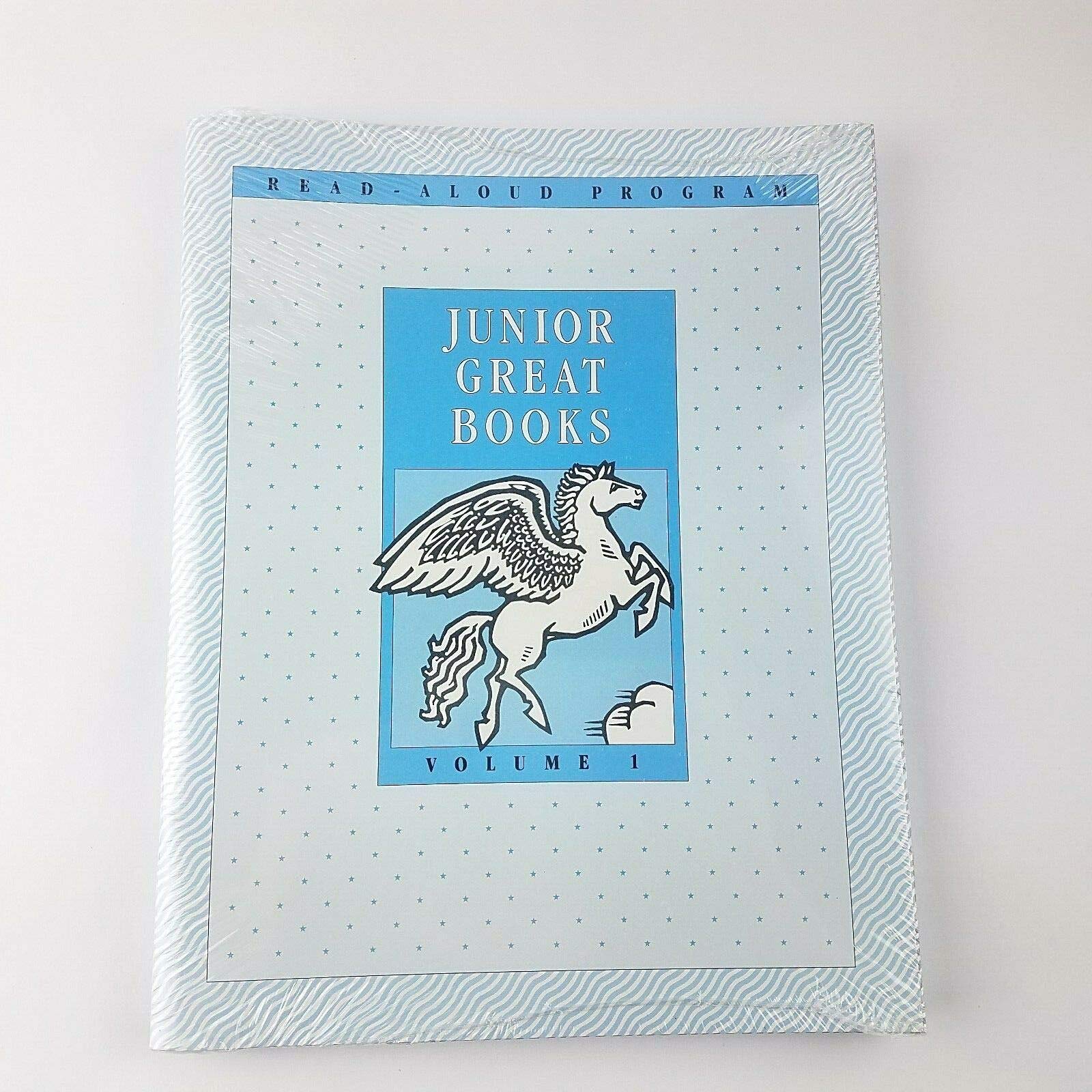 JUNIOR GREAT BOOKS READALOUD PROGRAM THREE BOOK SET VOLUMES 1,2 AND 3,Used