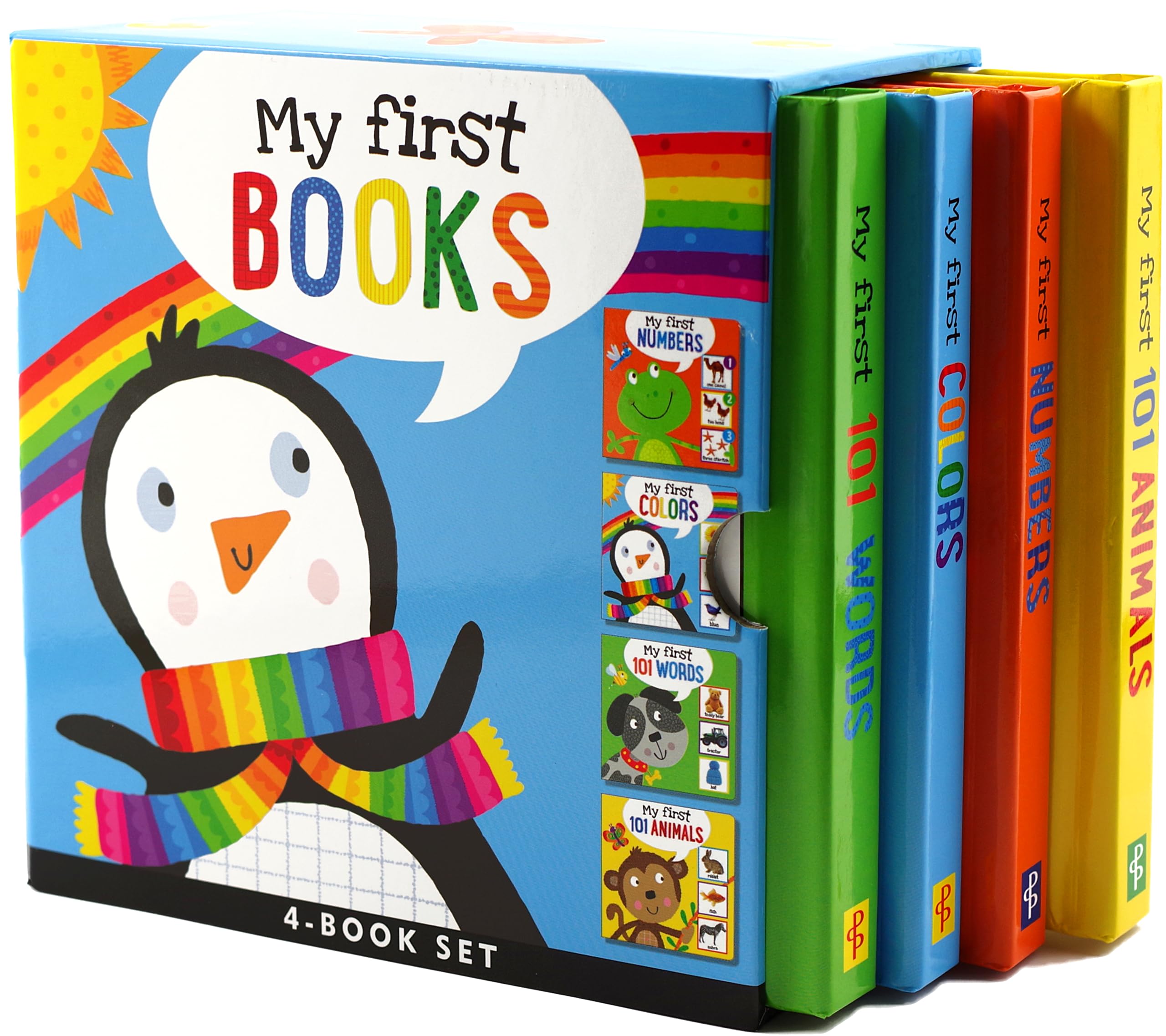 My First Board Books (4Book Set) (Padded Covers) (My First Books, Ages 0+),Used