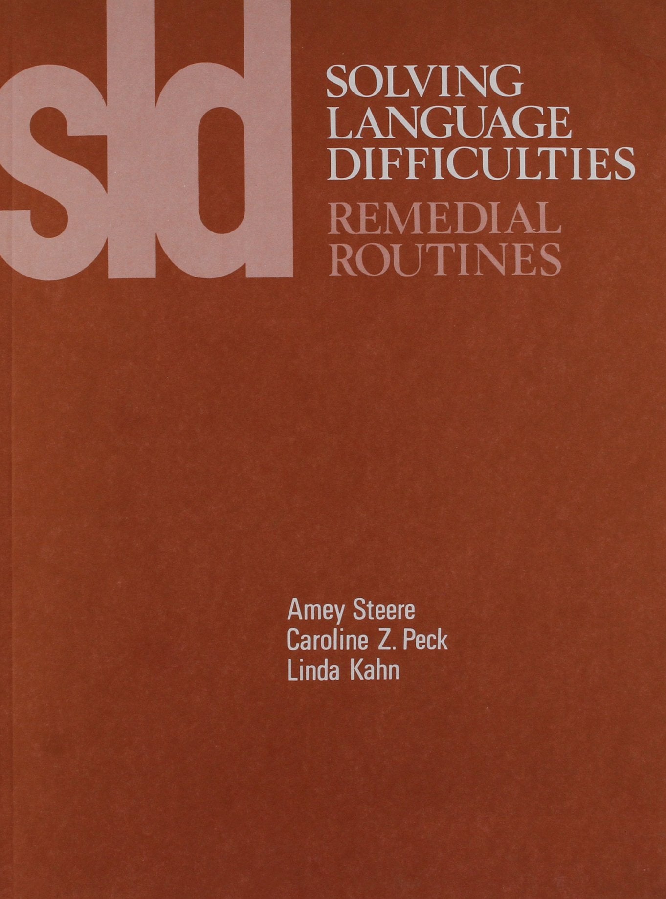 Solving Language Difficulties: Remedial Routines
