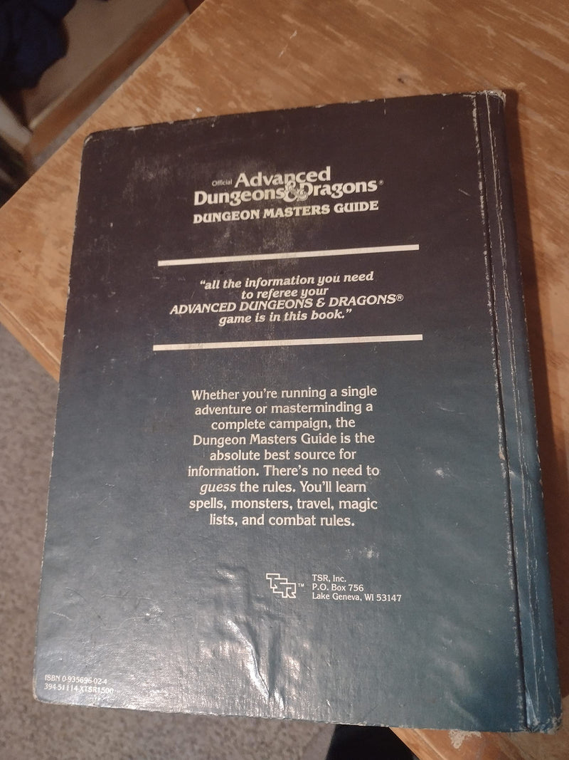 Advanced Dungeons and Dragons (Dungeon Masters Guide, No. 2011),Used