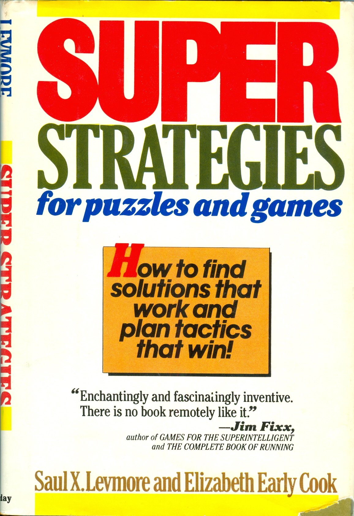 Super Strategies For Puzzles And Games,New