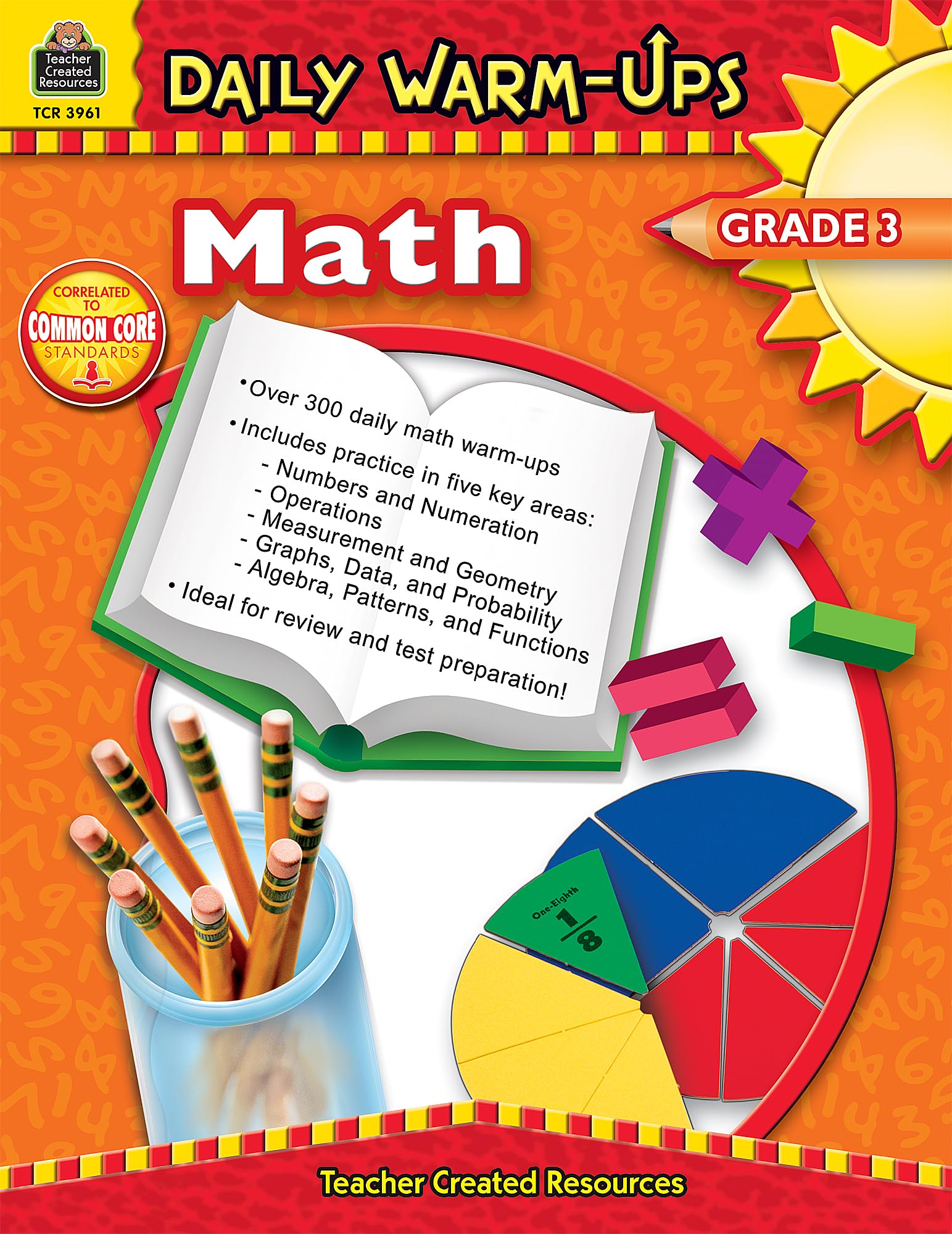Daily WarmUps: Math, Grade 3: Math, Grade 3,Used