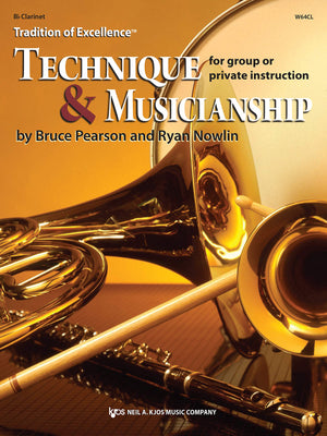 W64CL  Tradition of Excellence Technique & Musicianship  Bb Clarinet,New