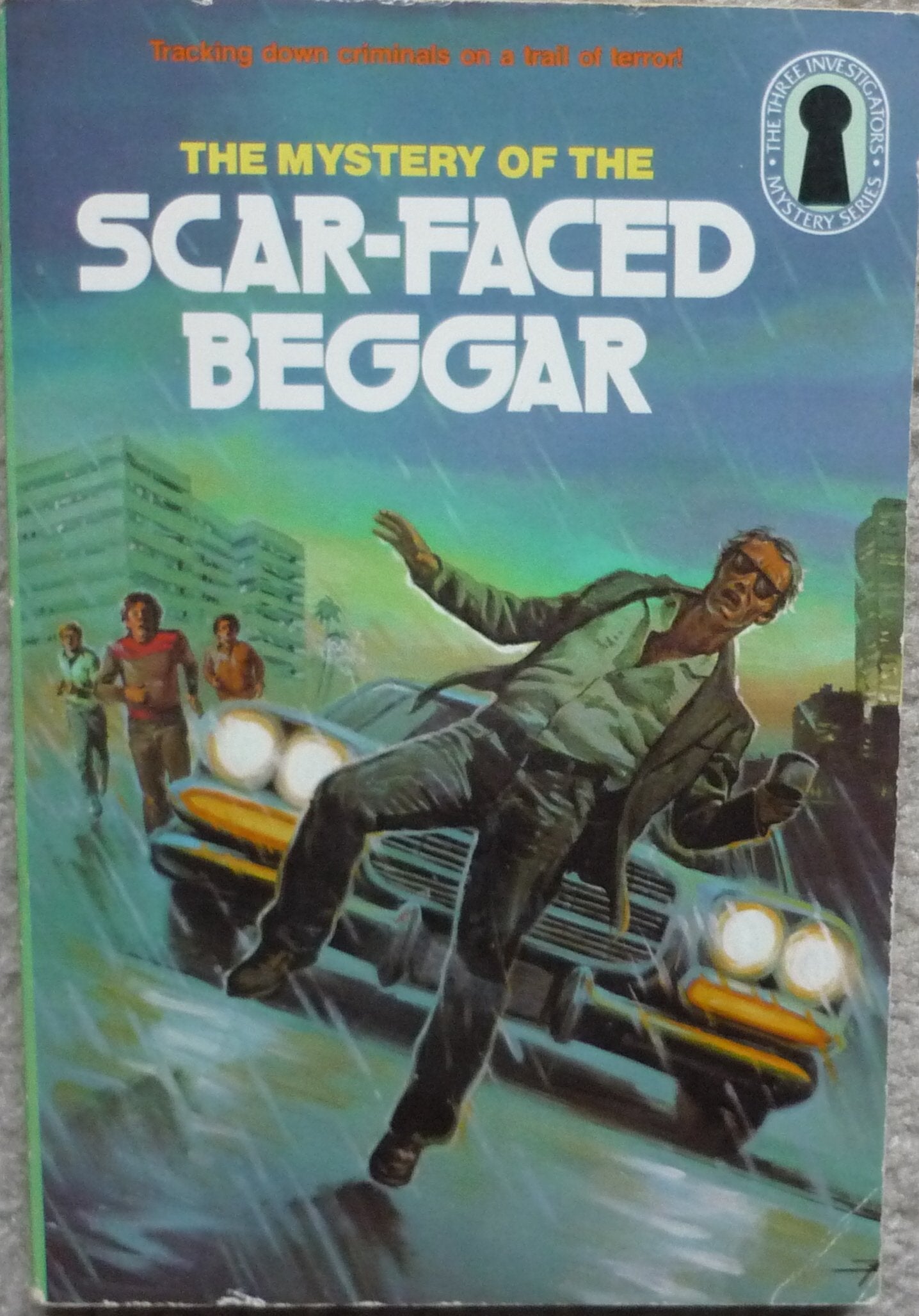 The Mystery of the Scarfaced Beggar (Three Investigators),Used