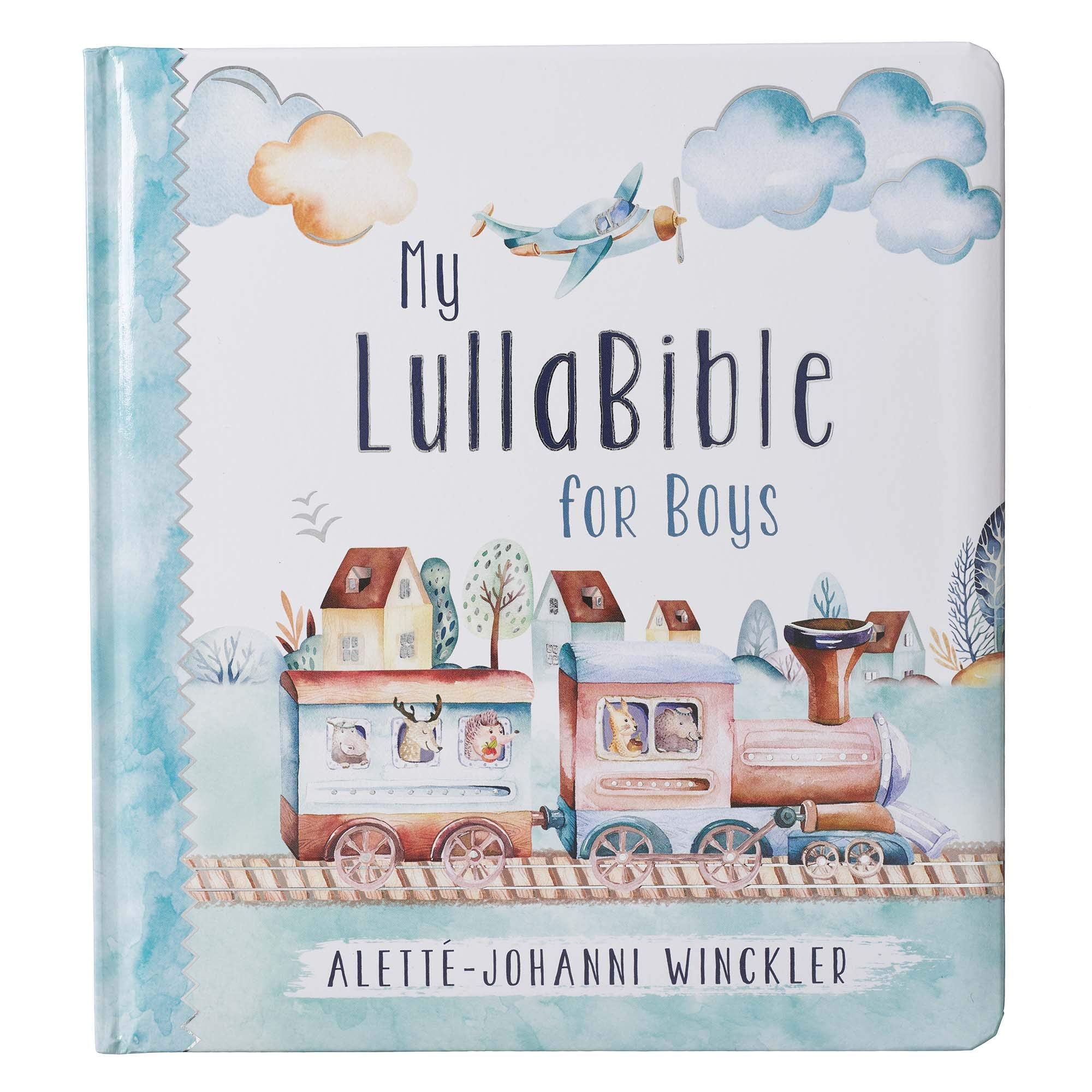 My LullaBible for Boys  Collection of 24 Lullabies for Baby Boys with Scripture  Padded Hardcover Gift Book for Parents, Ages 0,Used