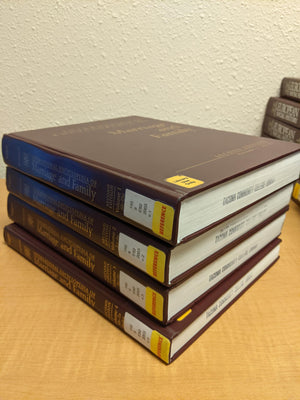 International Encyclopedia Of Marriage And Family-used