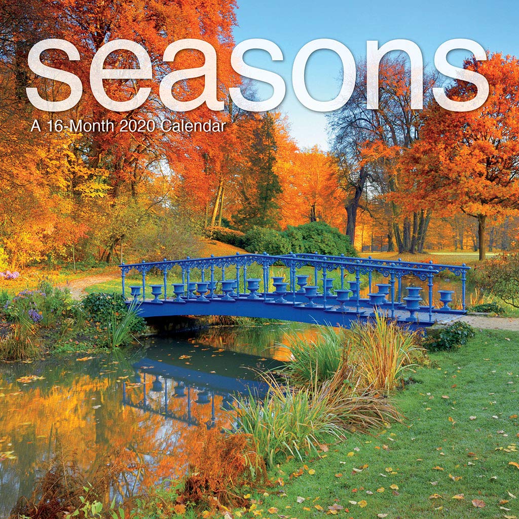 Seasons 2020 Wall Calendar,Used