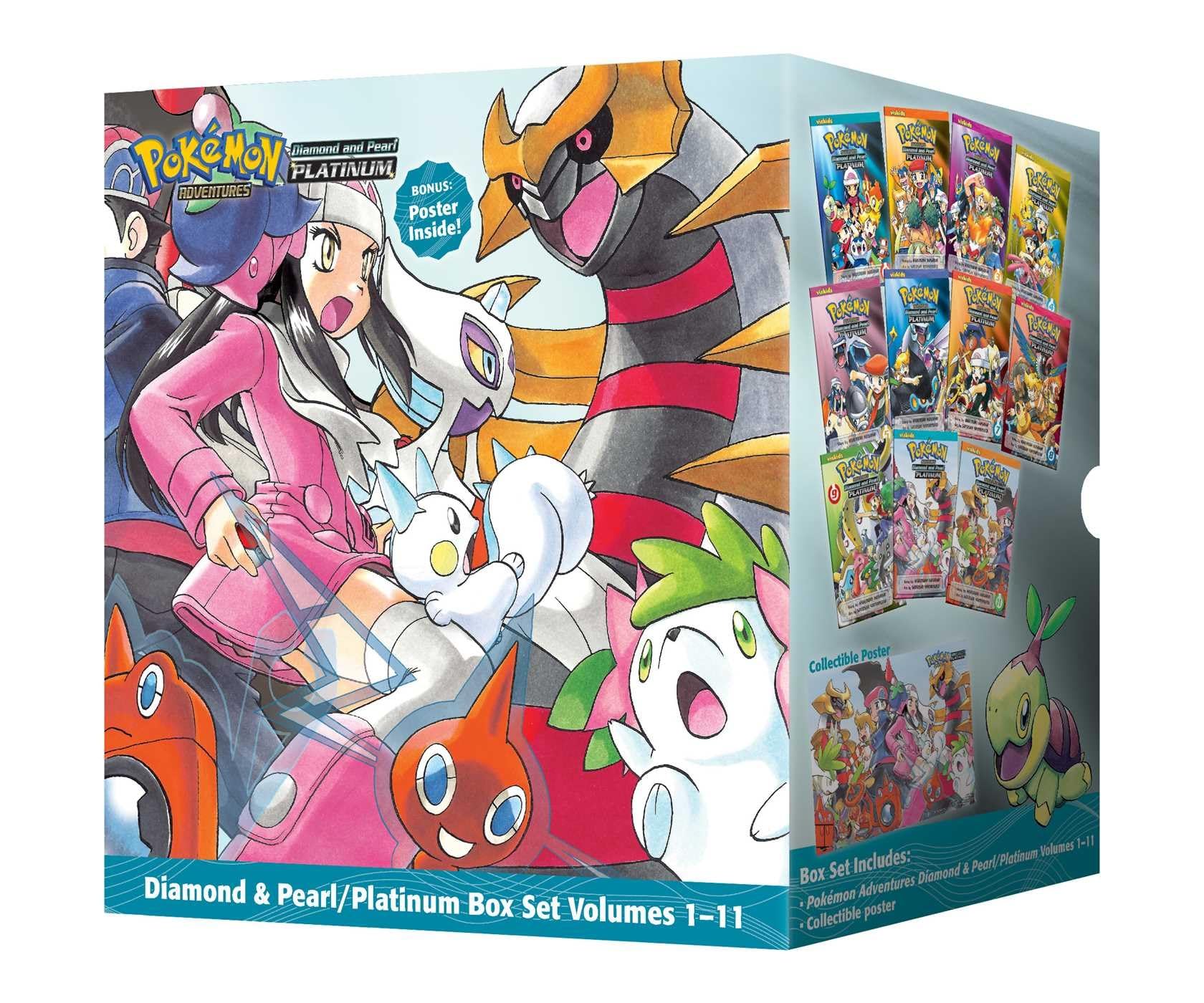 Pok?mon Adventures Diamond & Pearl / Platinum Box Set: Includes Volumes 111 (Pok?mon Manga Box Sets),Used