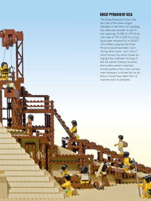 Brick Wonders: Ancient, Modern, and Natural Wonders Made from Lego,Used