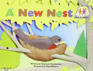 SteckVaughn PairIt Books Emergent Stage 1: Student Reader New Nest, a , Story Book,Used
